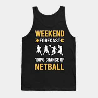 Weekend Forecast Netball Tank Top